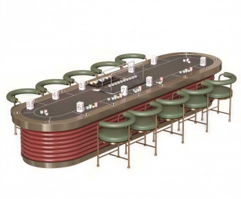 Modern Entertainment Table And Chair-ID:932607891