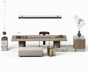 New Chinese Style Tea Tables And Chairs-ID:814970021