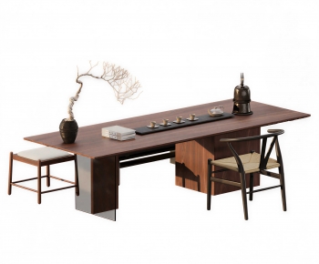 New Chinese Style Tea Tables And Chairs-ID:765314109