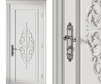 Simple European Style Single Door-ID:766391044