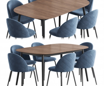 Modern Dining Table And Chairs-ID:155071029