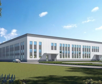 Modern Industrial Building-ID:312189106