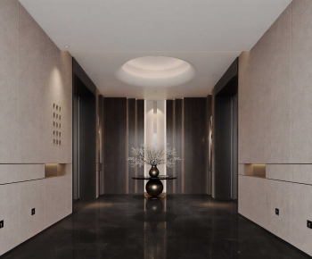 Modern Office Elevator Hall-ID:166693934