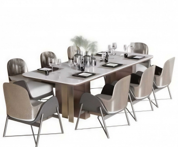 Modern Dining Table And Chairs-ID:540549822