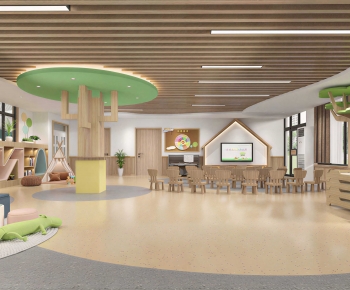 Modern Kindergarten Classrooms-ID:732768064