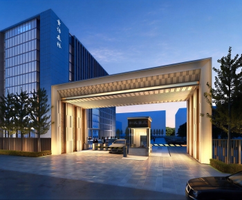 Modern Facade Element-ID:193046091