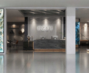 Modern Exhibition Hall-ID:321238043