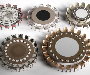 Modern Dining Table And Chairs-ID:739809996