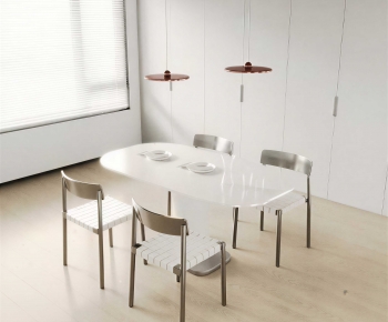 Modern Dining Table And Chairs-ID:517766955