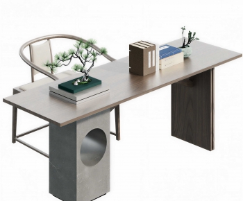 New Chinese Style Tea Tables And Chairs-ID:380666021