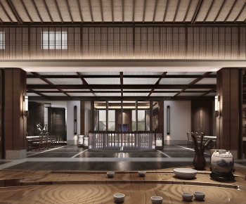 New Chinese Style Teahouse Tea House-ID:997947939