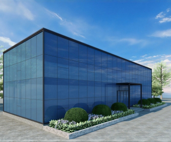 Modern Appearance Of Commercial Building-ID:817024957