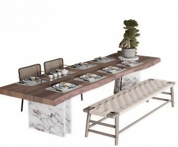 Modern Dining Table And Chairs-ID:241729976