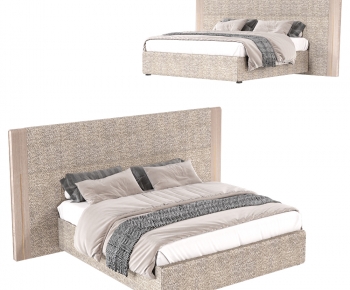 Modern Double Bed-ID:140921122