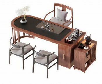 New Chinese Style Tea Tables And Chairs-ID:242647891