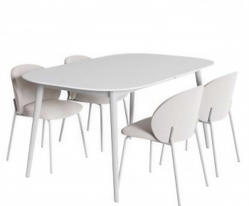 Modern Dining Table And Chairs-ID:584886079