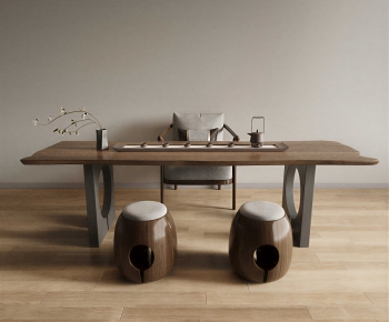 New Chinese Style Tea Tables And Chairs-ID:161530974