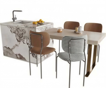 Modern Dining Table And Chairs-ID:320081957