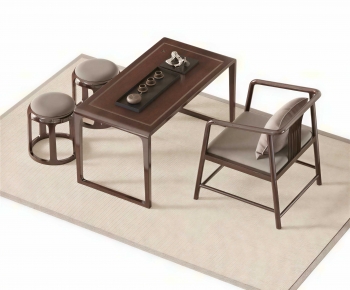 New Chinese Style Tea Tables And Chairs-ID:722944977