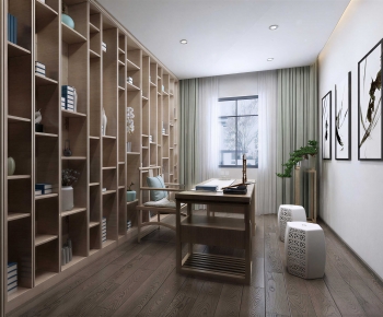 New Chinese Style Study Space-ID:718030938