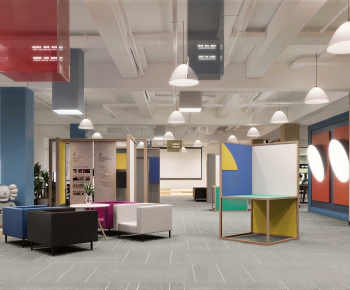 Modern Office Rest Area-ID:330291992