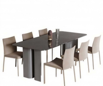 Modern Dining Table And Chairs-ID:775288114