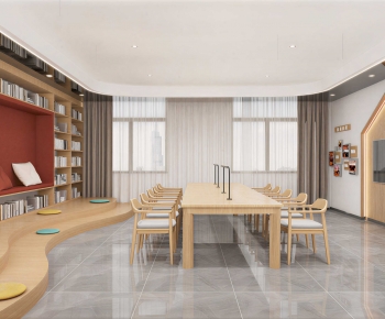 Modern Children's Reading Room-ID:646887065