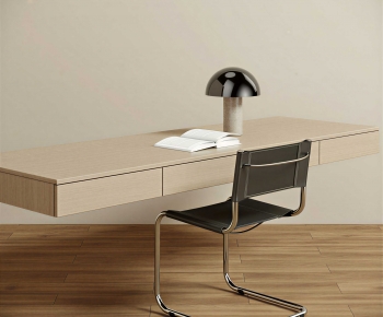 Modern Computer Desk And Chair-ID:829894072