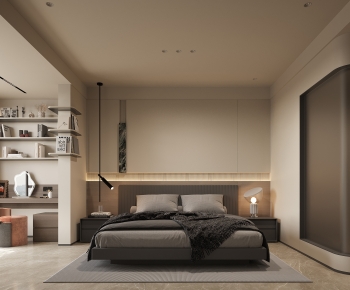 Modern Bedroom-ID:644149832
