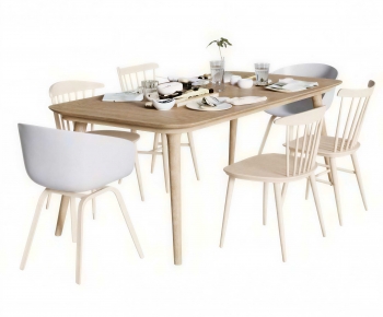 Modern Dining Table And Chairs-ID:469883923