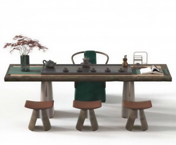 New Chinese Style Tea Tables And Chairs-ID:562231062