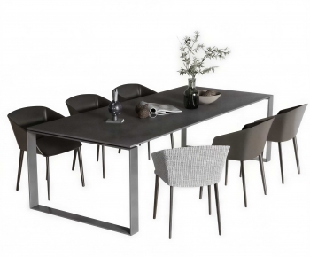 Modern Dining Table And Chairs-ID:418755051