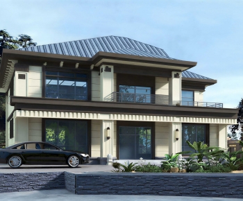 New Chinese Style Detached Villa-ID:580895909