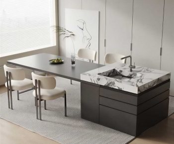 Modern Dining Table And Chairs-ID:908958913