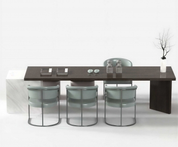 New Chinese Style Tea Tables And Chairs-ID:593422897