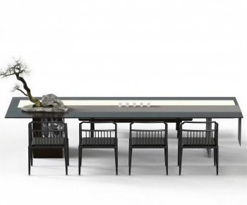 New Chinese Style Tea Tables And Chairs-ID:119479893