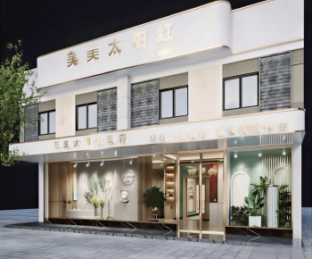 Modern Facade Element-ID:252409931