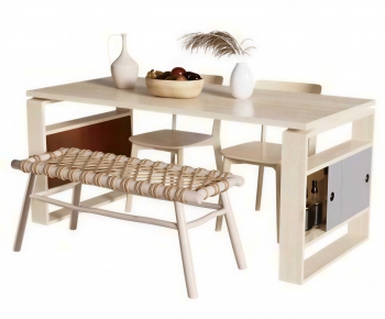 Modern Dining Table And Chairs-ID:235872987