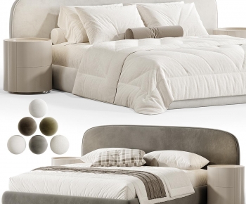 Modern Double Bed-ID:331703907