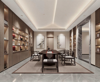 New Chinese Style Teahouse Tea House-ID:435587884