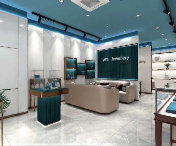 Modern Jewelry Store-ID:445065025