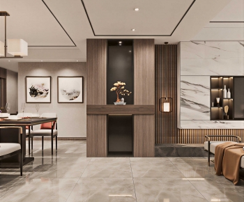 New Chinese Style Dining Room-ID:930921082