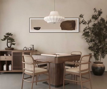 New Chinese Style Mahjong Tables And Chairs-ID:352864984