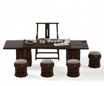 New Chinese Style Tea Tables And Chairs-ID:220938926