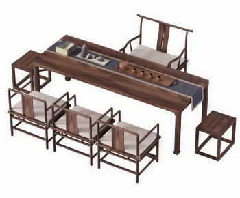 New Chinese Style Tea Tables And Chairs-ID:834312928