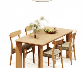 Modern Dining Table And Chairs-ID:745254048
