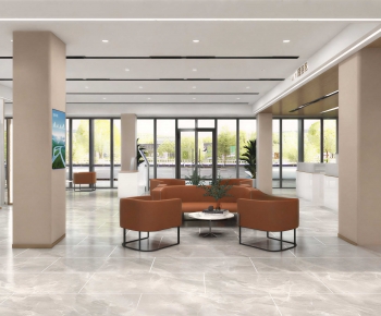 Modern Office Reception Desk-ID:937851913