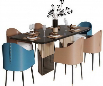 Modern Dining Table And Chairs-ID:982953071