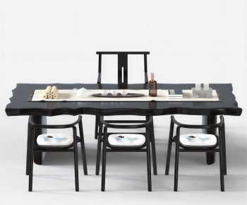 New Chinese Style Tea Tables And Chairs-ID:712938073