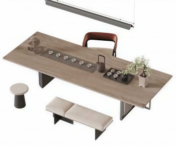 New Chinese Style Tea Tables And Chairs-ID:695358049